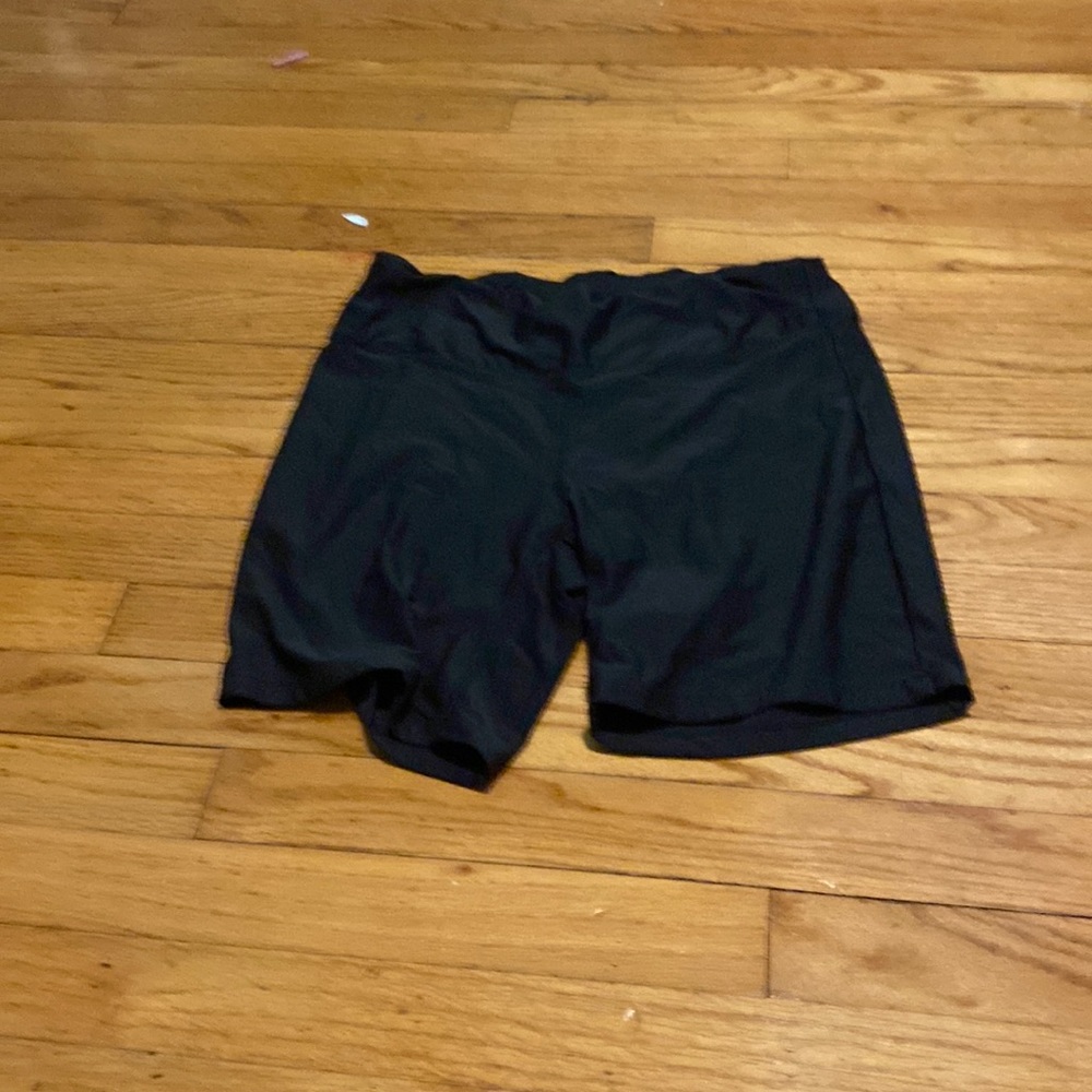 Black biker shorts